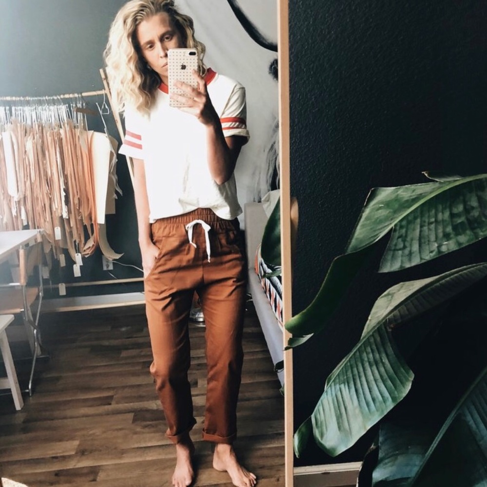 AMAE | Full Length Trousers | Caramel